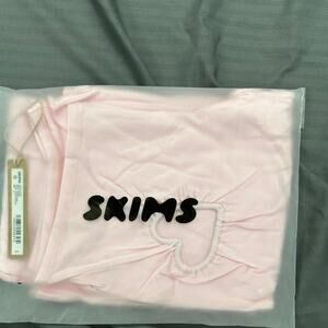 Skims Cotton Jersey Heart Leggings ( Cherry Blossom | Medium )